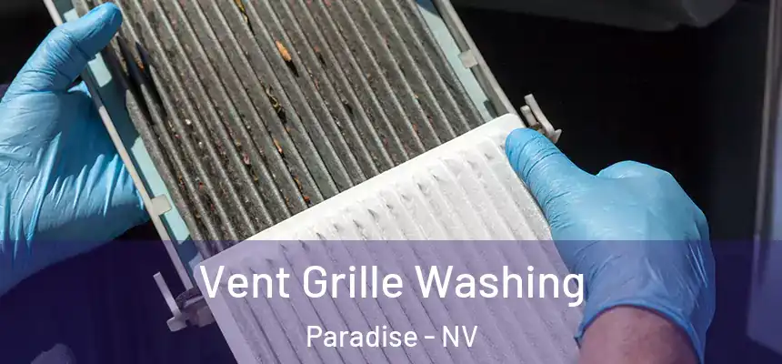 Vent Grille Washing Paradise - NV